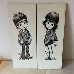 Vintage New w original wrapping Sonoma Sales by Lee Litho Art Panels No 4 & 5